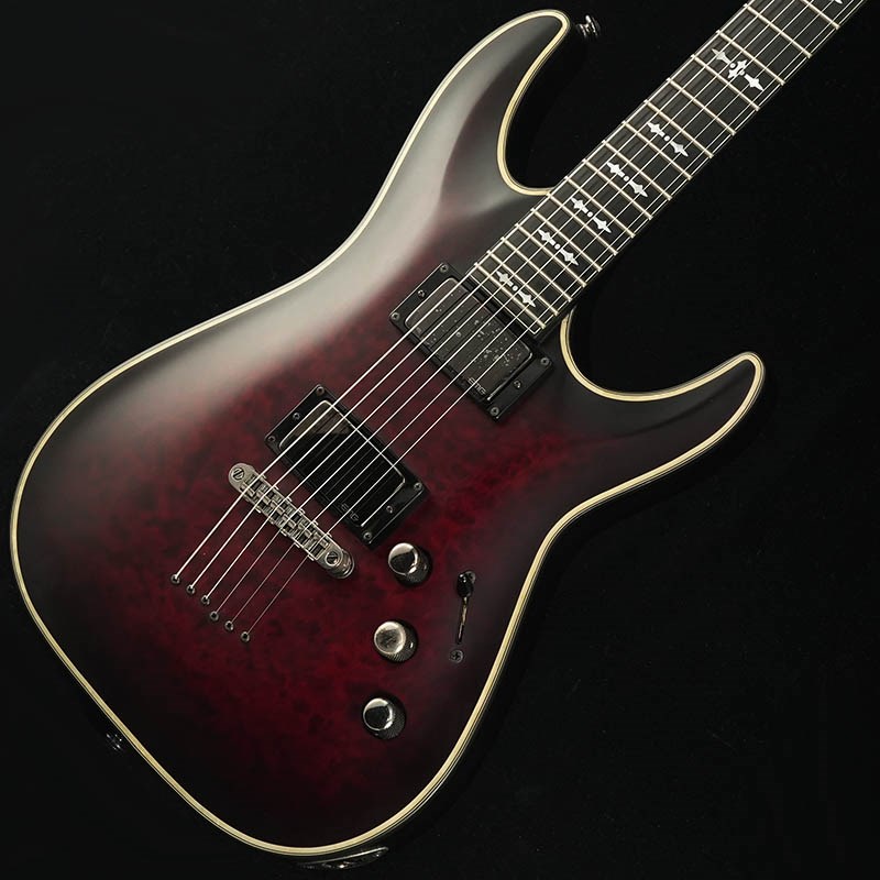 SCHECTER AD-C-1-HR-EX (Crimson Red Burst Satin)の画像